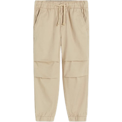 H&M Boy's Twill Joggers - Beige