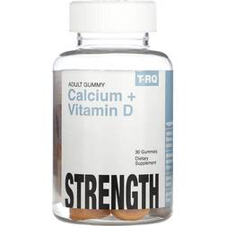 T-RQ Calcium + Vitamin D Strawberry Orange Cherry 30 st