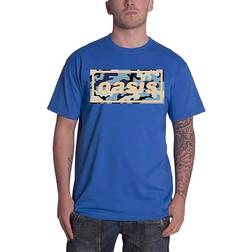 Oasis Camo Logo T-shirt - Blue