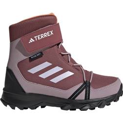 Adidas Kid's Terrex Snow Hook-And-Loop Cold.Ready - Burgundy/Silver Dawn/Amber Tint