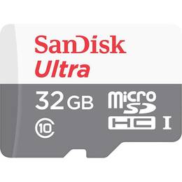 SanDisk Ultra microSDHC UHS-I 48MB/s 32GB • Se pris