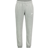 Nike Club Fleece Pants Men - Dark Gray Heather/Matte Silver/White