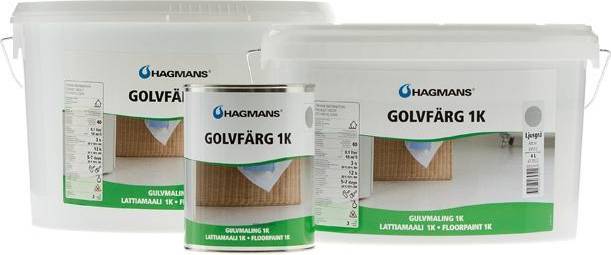 Hagmans Golvfärg 1k Brytbaser Golvfärger • Pris 1853