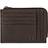 Piquadro Zipper Coin Pouch - Dark Brown (PU1243B3)