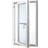 SP Fönster 761111060850 Balans 06-08 Aluminium Sideswing 3-glasfönster 60x80cm