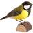 Wild Life Garden Deco Bird Great Tit Prydnadsfigur