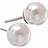 Edblad Lilian Large Earrings - Silver/Pearl