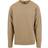 Urban Classics Oversized Open Edge Crewneck - Warm Sand