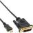 InLine Gold Mini HDMI - DVI-D Single Link 1.5m