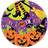 Amscan Paper Plates Halloween Trick Or Treat 8-pack