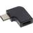 InLine Angled 90°USB C-USB C 3.1 (Gen.2) M-F Adapter