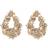 Lily and Rose Alice Earrings - Gold/Pearls/Pink/Transparent