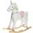 Teddykompaniet Glitter Silver Rocking Horse