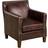 Artwood Nizam Vintage Leather Cigar Loungestol 79cm