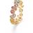 Mads Z Poetry Luxury Rainbow Ring - Gold/Multicolour