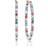 Sif Jakobs Bovalino Earrings - Silver/Multicolour