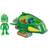 Dickie Toys PJ Masks Gekko with Gekko Mobile