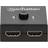 Manhattan HDMI Splitter HDMI-2HDMI 1.4 F-F Adapter