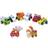 Viga Wooden Mini Vehicles 6pcs 59621