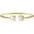 Caroline Svedbom Classic Petite Bracelet - Gold/White
