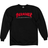 Thrasher Magazine Godzilla Crewneck Sweatshirt - Black