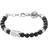 Diesel Beads Bracelet - Silver/Agate