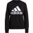 adidas Women's Essentials Relaxed Logo Sweatshirt - Black/White