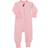 Geggamoja Two Way Zip-pyjamas - Classic Pink/White (115144)