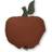 Ferm Living Apple Komplett dekorationskudde Röd, Grön (49x45cm)