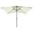 vidaXL Parasol with LED 300cm