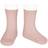 Condor Basis Rib Short Socks - Old Rose (20164_000_544)