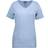 ID Ladies Interlock V-Neck T-Shirt - Light Blue