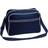 BagBase Retro Shoulder Bag - French Navy/White