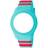 Watx & Colors COWA3089 43mm Red/Turquoise Blue