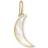 Thomas Sabo Moon Earring - Gold/Mother of Pearl