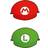 Amscan Partyhattar Super Mario 8-pack