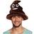 Vegaoo Emoji Poop Hatt