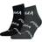 Puma BWT Quarter Sock 2-pack - Black/Grey
