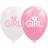 Sassier Babyshower Baby Girl ballonger 8-pack