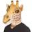 Smiffys Latex Head Mask Giraffe