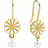 Lund Copenhagen Marguerit Earrings - Gold/White/Pearls