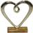 Dorre Hedy Sculpture Heart Prydnadsfigur 23cm