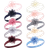 Hudson Flower Headbands 10-pack - Chiffon Cream/Blush (10158542)