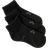 Under Armour Unisex UA Essential Low Cut Socks 3-pack - Black