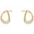 Georg Jensen Offspring Earrings - Gold/Diamonds