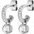 Dyrberg/Kern Dessa Earrings - Silver/Transparent