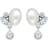 Rabinovich Optimism Earrings - Silver/Blue/Transparent