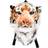 Bengal Orange Tiger Animal Head Backpack and Wall Mount Black/Orange/White One-Size