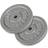 Gorilla Sports Viktskivor IRON 2x15kg