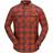 Norrøna Men's Svalbard Flannel Shirt - Rooibos Tea/Slate Gray